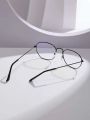 Blue Light Blocking Glasses Retro Round Game Glasses  Frame for Women Men, Anti Eye Eye Strain Reading Gaming Glasses. 