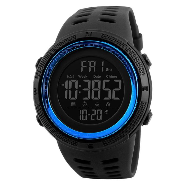 SKMEI 1251 50m Waterproof Men's Digital Sports Watch