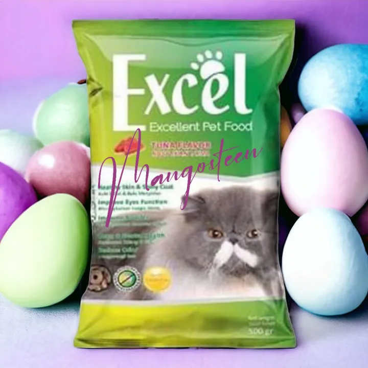 Excel%20Pet%20Dry%20Food%20Adult%20(%20Green%20Tuna%20)%20500g%20Gift%20Creamy%201pcs%20%7B%20Very%20good%20for%20the%20eyes%20-%20Image%202