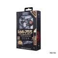 REMAX--RM-755 TYPE-C EARPHONE (STEREO GAMING ) (METAL ) WITH MIC. 