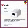 Equip 235211 Surface Mounted Box UTP Cat.6 1-Port. 