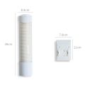 Household disposable cup holder punch-free wall-mounted cup rack. 