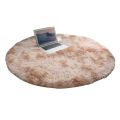 New design round fur carpet 4' (ဒီဇိုင်းသစ်မွှေးနုကော်ဇောအဝိုင်း ၄ပေ). 