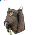 JINGPINDAISHU LEATHER SLIM BAG. 