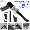 2 In 1 Portable Mini Home And Car Cordless Vacuum Cleaner Rechargeable ဖုန်စုပ်စက်. 
