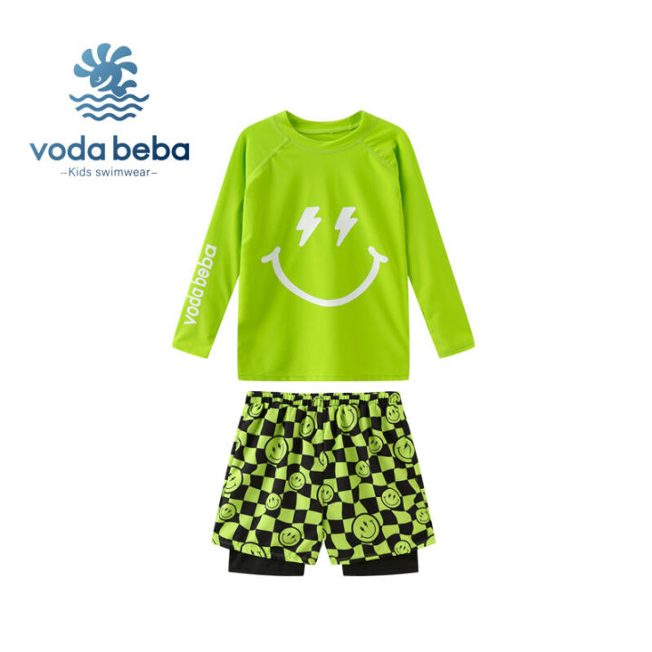 (Preorder)%20Plus-Size%20Boys'%20Sun%20Protection%20Swimsuit%20-%20Image%207