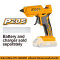 (Preorder) INGCO(INGCO)| Tools | Cordless Glue Gun 20v CGGLI2001. 