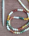 108 Buddhist rosary mixed colour,  ၁၀၈ လုံး ရောင်စုံစိတ်ပုတီး အသေး. 