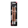 White Charcoal Pencils - Large -  2pc - Mont Marte. 