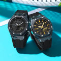 ( Preorder) Smael Quartz Digital Chrono Electron LED Couple Watch Fashion Men Women   လက်ပတ်နာရီ. 