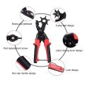 Leather Hole Punch,Belt Hole Puncher for Leather, Revolving Punch Plier Kit,Leather Punch Plier for Leather, Belts, Watches, Handbags, Leather Punch Tool for Belts Diameter : 4.5/4 /3.5/3/2.5/2mm.. 