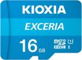 KIOXIA TOSHIBA Micro SD 16G/16GB TF / Memory Card SDHC UHS-1 with Adapter Class 10 100MB/s. 
