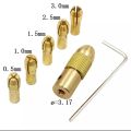 Mini Drill Chucks Adapter Micro Collet Brass. 