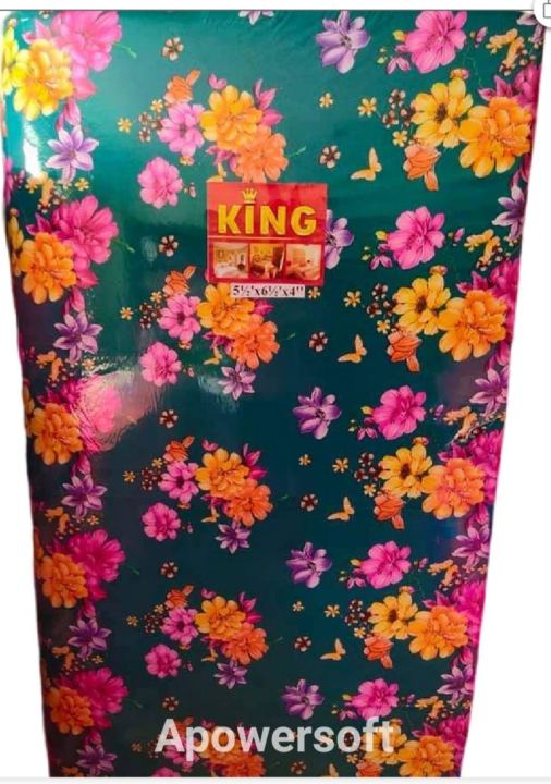 King တံဆိပ် ရေမြုပ်မွေ့ယာ 2 ယောက်အိပ်