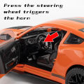 (Preorder) Mustang GT500 model alloy car sound car Diecast car collection lovers birthday for children metal gift boy toy ကလေးကစားစရာအရုပ်ကား. 