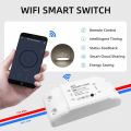 Tuya WiFi Smart Home Switch Relay Module Smart Life APP Voice Control Smartphone Remote Control Timer. 