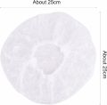 50pcs Disposable Plastic Food Cover Wrap Elastic Food Lids Refrigerator fruit food Stretch Dustproof Bowls Cups Cover. 