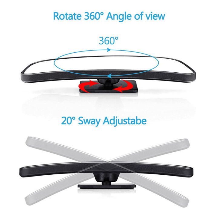 1%20Pair%20Blind%20Spot%20Mirror%20Wide%20Angle%20Mirror%20360%20Degree%20Adjustable%20Convex%20Rear%20View%20Mirror%20Car%20mirror%20for%20All%20Universal%20Vehicles%20-%20Image%203