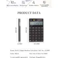 Deli 12 Digit Modern Calculator E1589 (1 Pcs). 