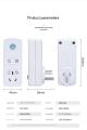 Wireless remote control socket intelligent remote control multi-socket. 