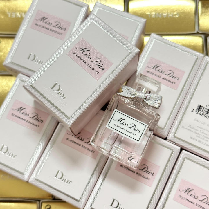 (Preorder) DIOR Miss Dior Blooming Bouquet 5ml. Dior Blooming Bouquet, new cloth bow package
