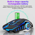 (Preorder) AULA SC100 Wireless Mouse Rechargeable Silent Gaming Mouse for Computer for Game Computer Laptop. 