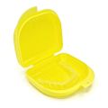 Retainer Case – 1pcs Durable Large Retainer Cases with Ventilation Holes For Orthodontic Retainer, Invisalign, Mouth Guard and Denture Storage. Tight Snap Lock, Color May Varies သွားညှိပစ္စည်းထည့်ဘူး. 
