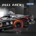 (Preorder) 	M8 BMW Car Model Alloy Police Car Toy Metal Birthday Gift For Children Light Sound Diecast Car Lovers Collection ကလေးကစားစရာအရုပ်ကား. 