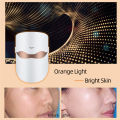 CkeyiN LED Facial Mask USB Plug-in 3 LED Photon Skin Rejuvenation 32 LED lights mask Anti Acne Therapy Whitening Beauty Skin Tool MR593. 