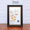 Quality Frames for Precious Memories, 4x6 Size Photo Frame, UC 312 (black). 