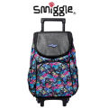 [Smiggle] Singapore Preorder Vivid Access Trolley Backpack Black Mix. 
