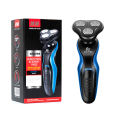 DS-9166 4-in-1 Beard Shaver Electric Beard Sideburn Nose Hair Trimmer LED Display USB Rechargeable Shaving Tool. 