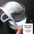 Face Shield Completely Transparent Spit Guard Mouth Shield Anti-Fog Reusable Face Covering Mask great for Events, Restaurants, Nail Salons, Food, Chef, Dentist, Spa and More. 