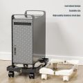 Adjustable Computer Tower Stand with Rolling Caster Wheels Mobile PC Holder Tower Stand Under Desk Fit. 