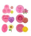 ဒေစီပန်းပုံ Silicone Mold (HKUSM082). 