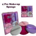 Kiss Lovely 4 Pcs Make-up Spoge ProfessionalMakeup Tools. 