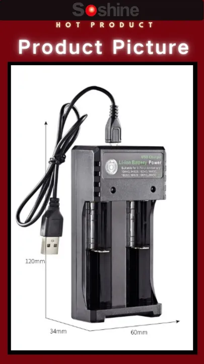 BmaX%202%20Slots%20Battery%20Charger%20Intelligent%20Fast%20LED%20Indicator%20USB%2010440%2014500%2016340%2016650%2018350%2018500%2018650%2026650%20Rechargeable%20-%20Image%205
