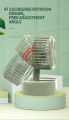 Double Motor Folding Table Top Fan With Detachable 18650 Battery. 