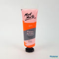 Orange - Fluorescent Acrylic -  50ml - Mont Marte. 