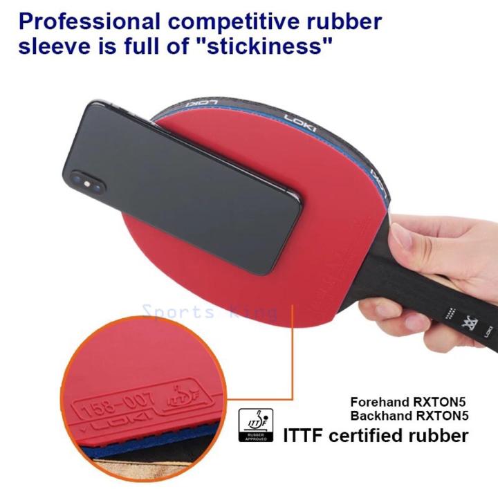 Loki E 9 star, Short Handle, Table Tennis Racket | Shop.com.mm