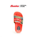 (Preorder) Bata Disney Cartoon Car Pattern Slippers for Boys, Red - 3615821 ကလေးစီးဖိနပ်. 