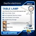 Led Desk Lamp Three-speed Touch Dimming Foldable Reading Student Study Eye Protection Table Light Night Bedroom Lamps- Desk Lamps စာကြည့်မီးအိမ် မျက်လုံးကိုအကာကွယ်ပေးသောအလင်းရောင် သုံးမျိုးပါဝင်သည်. 
