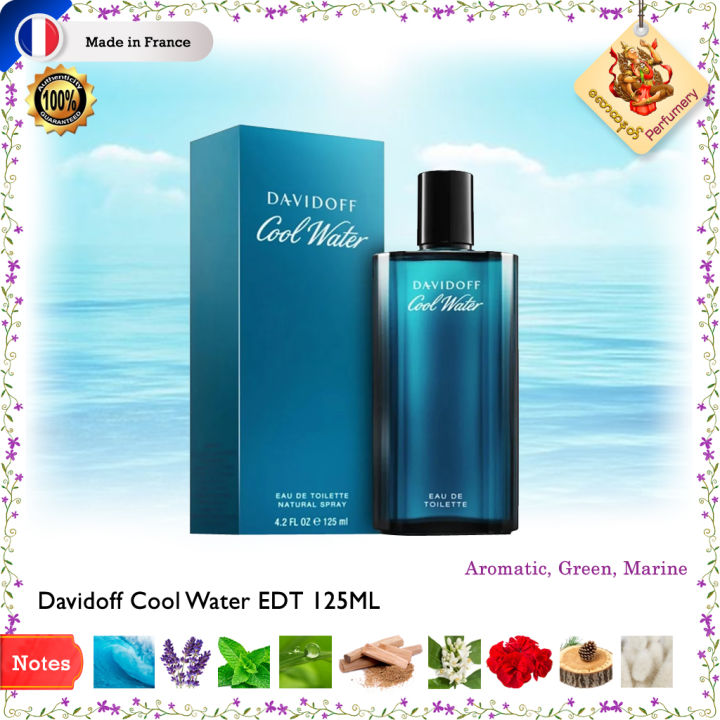 DAVIDOFF COOL WATER EDT FOR HIM 125ML