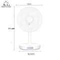 USB Rechargeable Table Fan (USB ဖြင့်သုံးနိုင်သော စားပွဲတင်အားသွင်းပန်ကာ). 