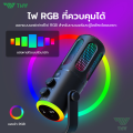 (Preorder)TNW K18 Condenser Gaming Microphone RGB Light USB Computer Microphone Clear Sound No Noise For Streaming Recording. 