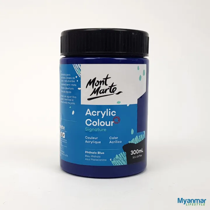 Phthalo%20Blue%20%E2%80%93%20300ml%20%E2%80%93%20Acrylic%20Paint%20%E2%80%93%20Mont%20Marte%20-%20Image%205