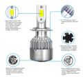 2 Pcs C6 H7 Car Headlight Led Cob 36W 3000K for Led Car Light.