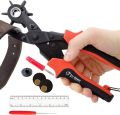 Leather Hole Punch,Belt Hole Puncher for Leather, Revolving Punch Plier Kit,Leather Punch Plier for Leather, Belts, Watches, Handbags, Leather Punch Tool for Belts Diameter : 4.5/4 /3.5/3/2.5/2mm.. 