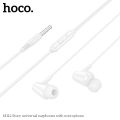Hoco M112 Story universal earphones with microphone. 