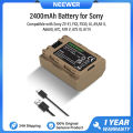 (Preorder) NEEWER 2400mAh battery compatible with Sony ZV-E1, FX3, FX30, A1, A9, A9 II, A6600, A7C, A7R, V, A7S III, A7 IV, NP-FZ100.. 